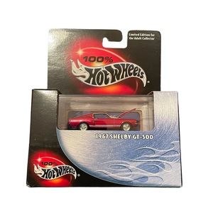 1967 shelby GT-500 hot wheels 100% diecast